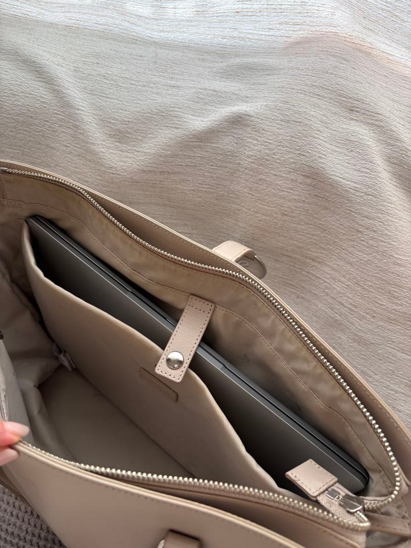 【姉妹ママさん専用】agnes b. アニエスベー バッグ ベージュ トートバッ