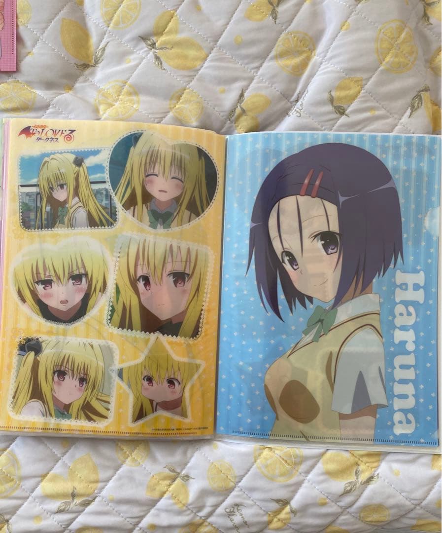とらぶる　to loveる　ダークネス　クリアファイル　セット　タイトー　くじ