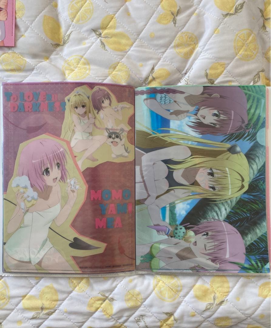 とらぶる　to loveる　ダークネス　クリアファイル　セット　タイトー　くじ