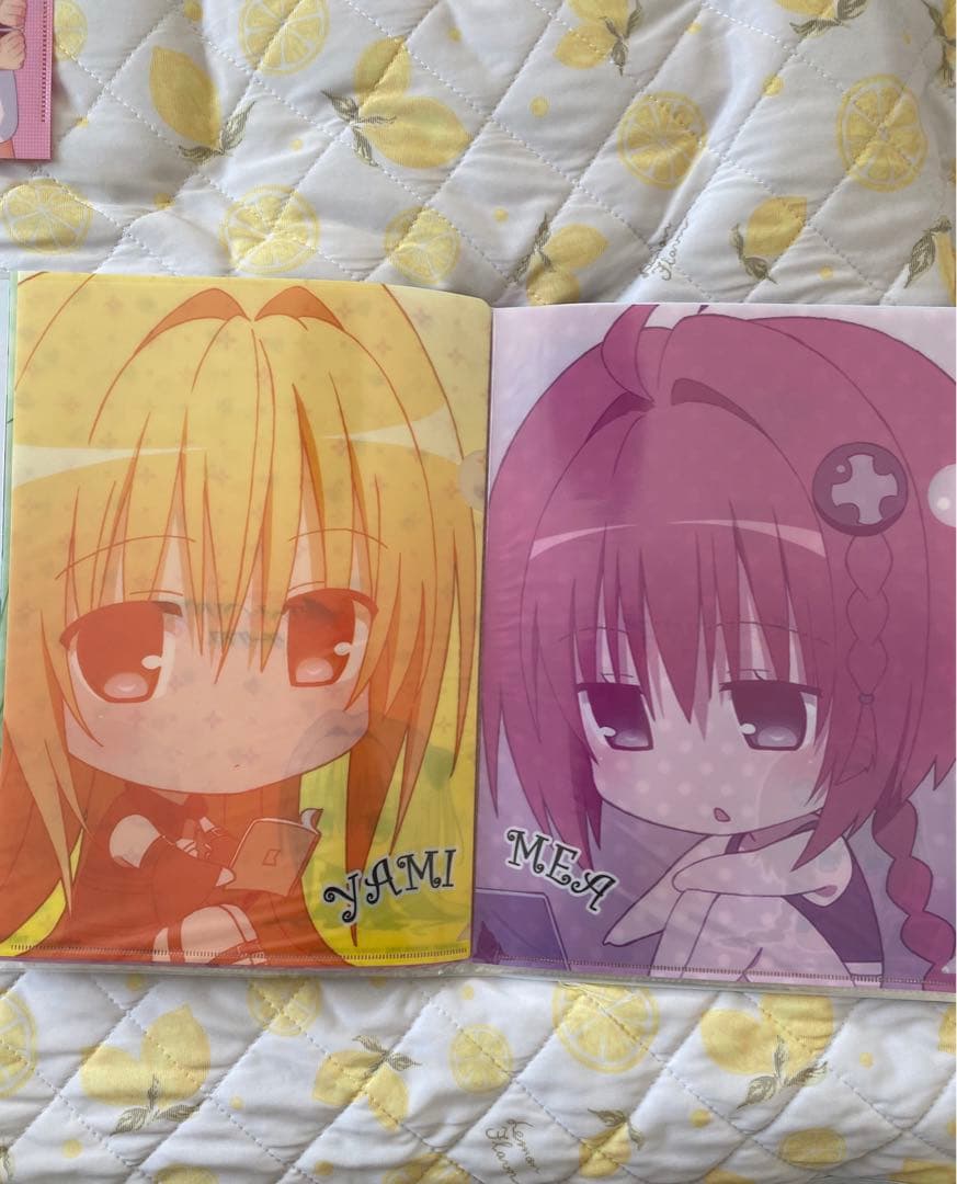 とらぶる　to loveる　ダークネス　クリアファイル　セット　タイトー　くじ