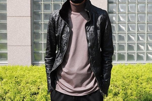 junhashimoto L01 インナー ライダースジャケット 4