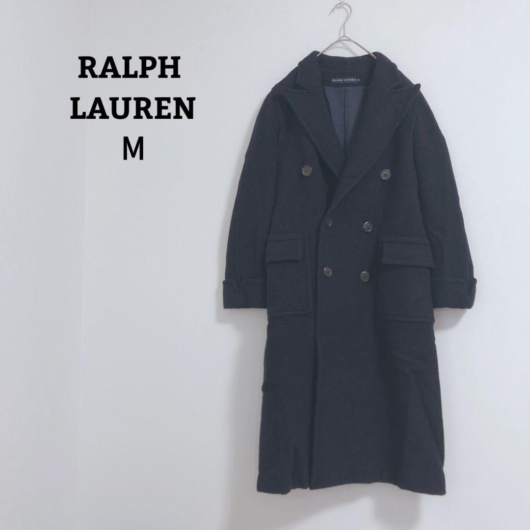 ラルフローレン　チェスターコート　ウール／アンゴラ／カシミヤ　後ろスリット　М