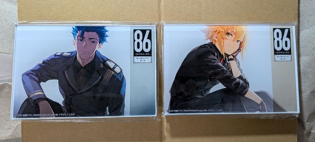 くじ引き堂　86-エイティシックス-　A賞 アクリルプレート　全6種