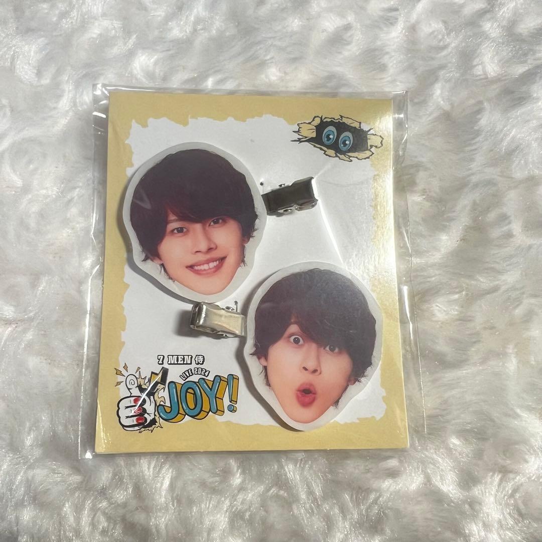 7 MEN 侍 and JOY! ヘアクリップ 6個セット