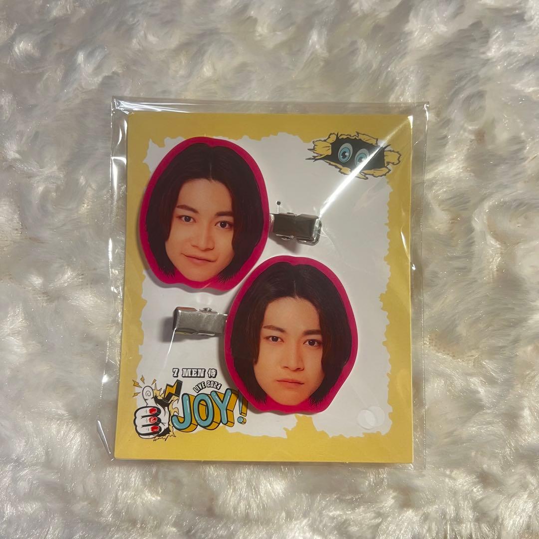 7 MEN 侍 and JOY! ヘアクリップ 6個セット