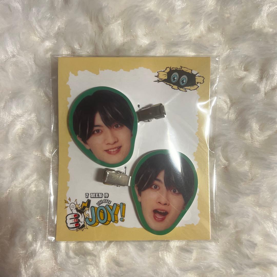 7 MEN 侍 and JOY! ヘアクリップ 6個セット