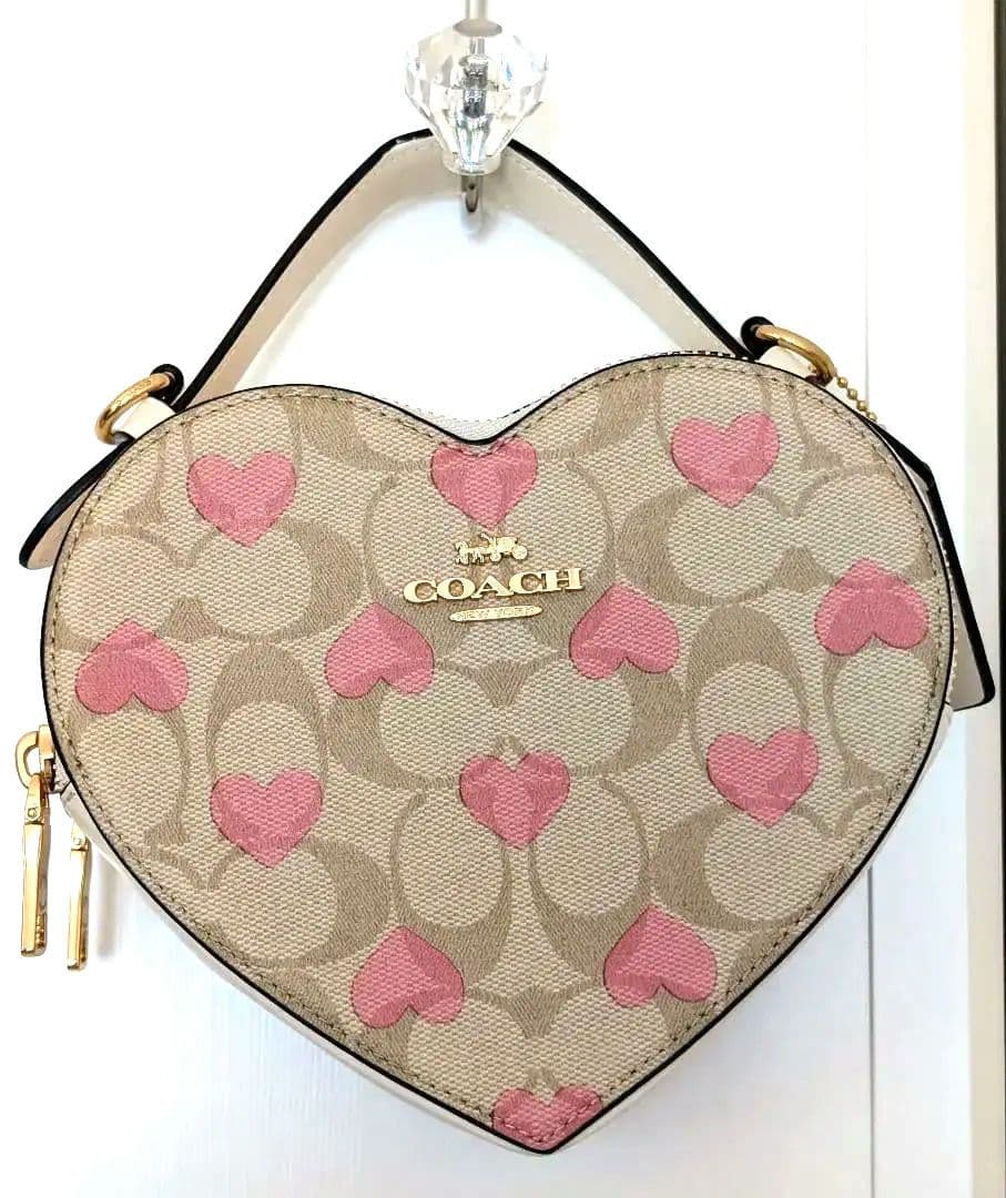 コーチ　ハート型　2wayショルダーバッグ　新品未使用！