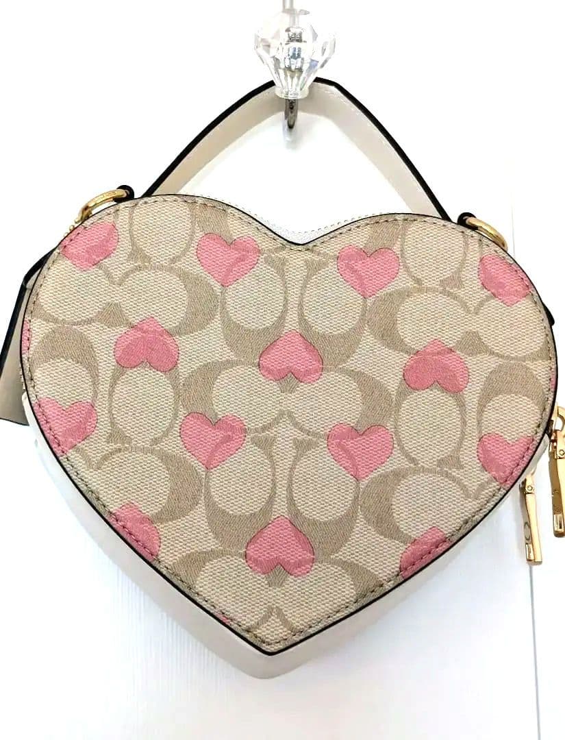 コーチ　ハート型　2wayショルダーバッグ　新品未使用！