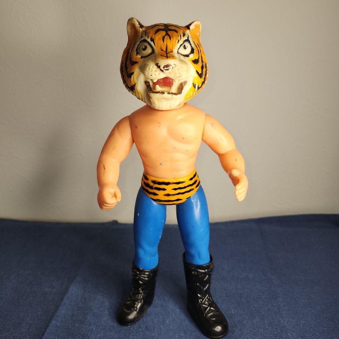 タイガーマスク　面とれ　当時物　ソフビ　３体　セット　早い者勝ち　希少