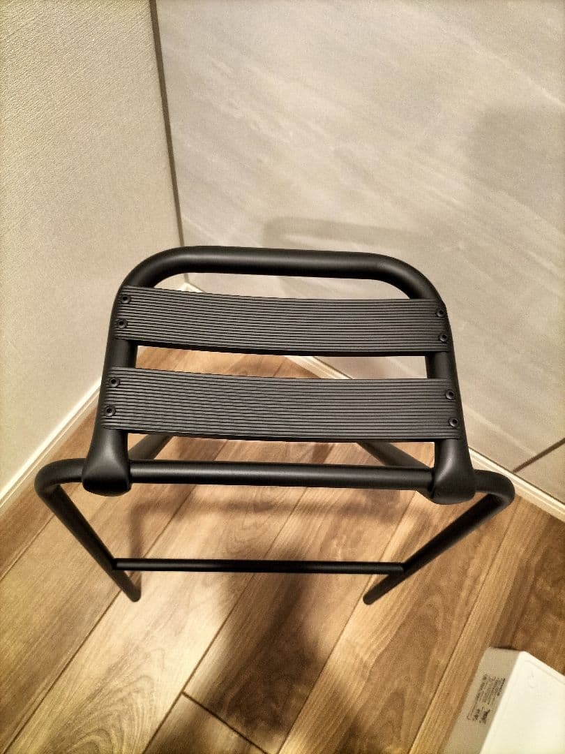 BENT HIGH STOOL スツール BLACK(JTH06)