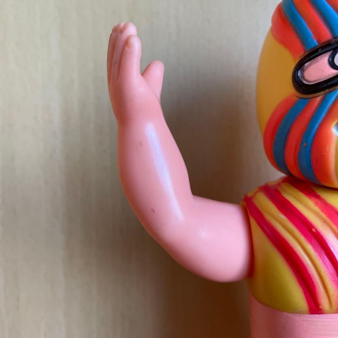 ソフビ　レスラー フィギュア