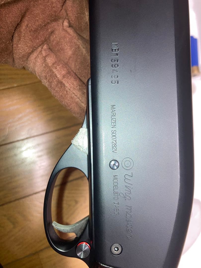 マルゼン製　M870 ウッドストック　エアソフトガン　リアルウッド