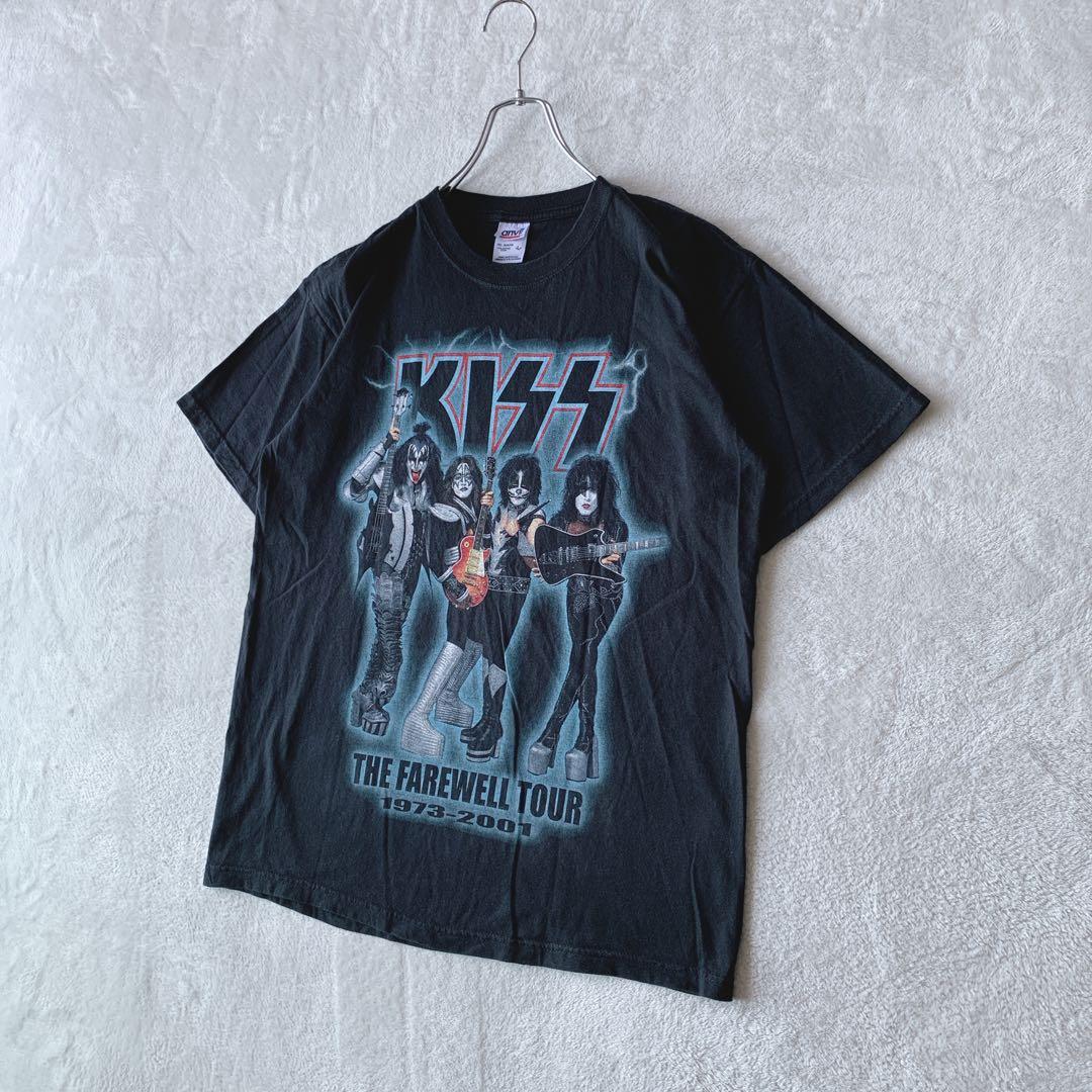 米国製 00s KISS Ｔシャツ THE FAREWELL TOUR 2001