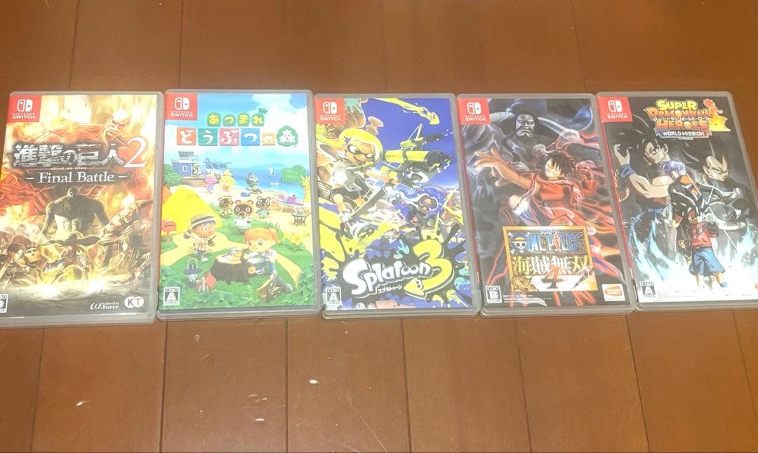Nintendo Switch ゲームソフト5本セット