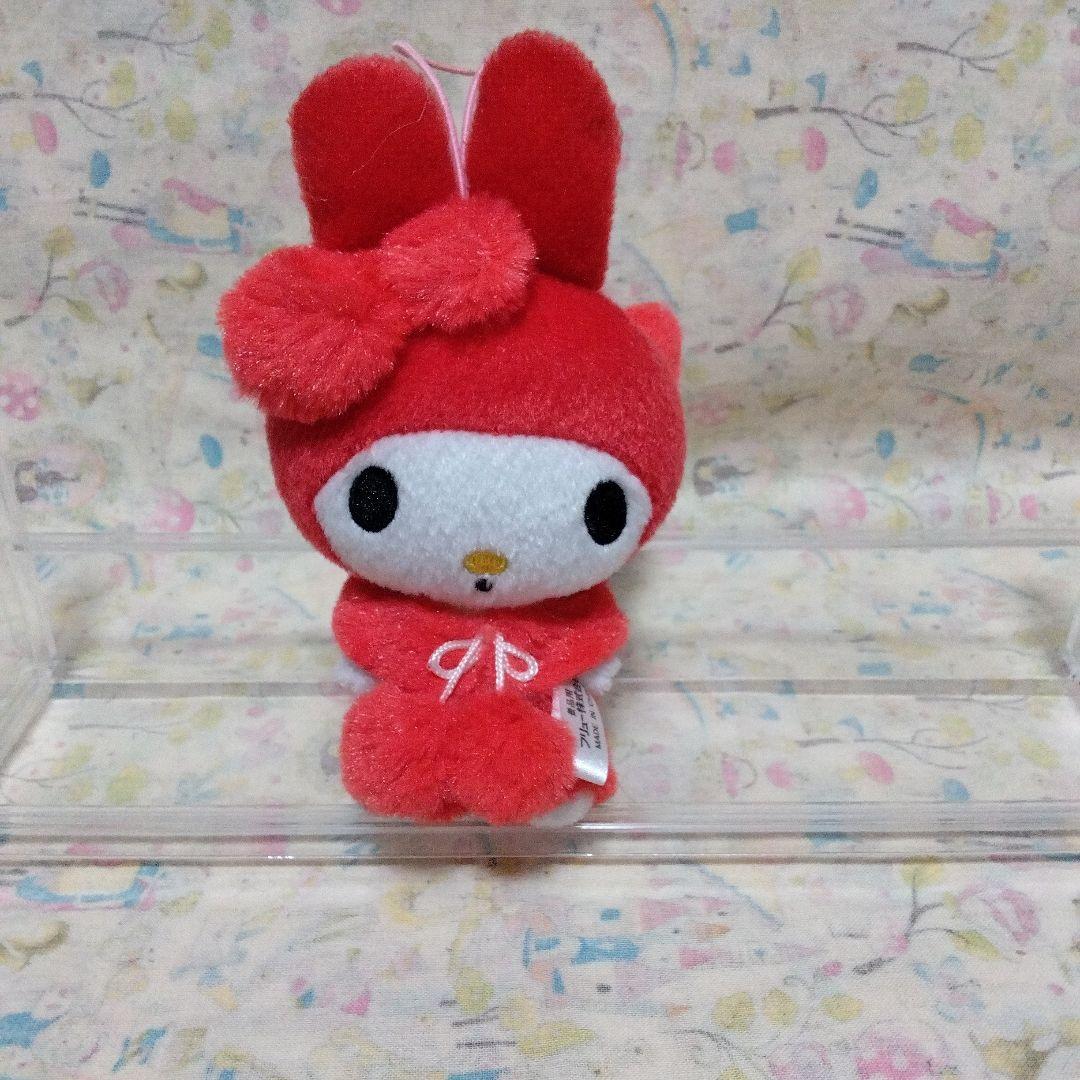 マイメロディ ぬいぐるみ 赤　しっぽ　2011年