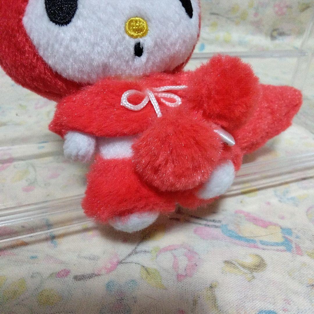 マイメロディ ぬいぐるみ 赤　しっぽ　2011年