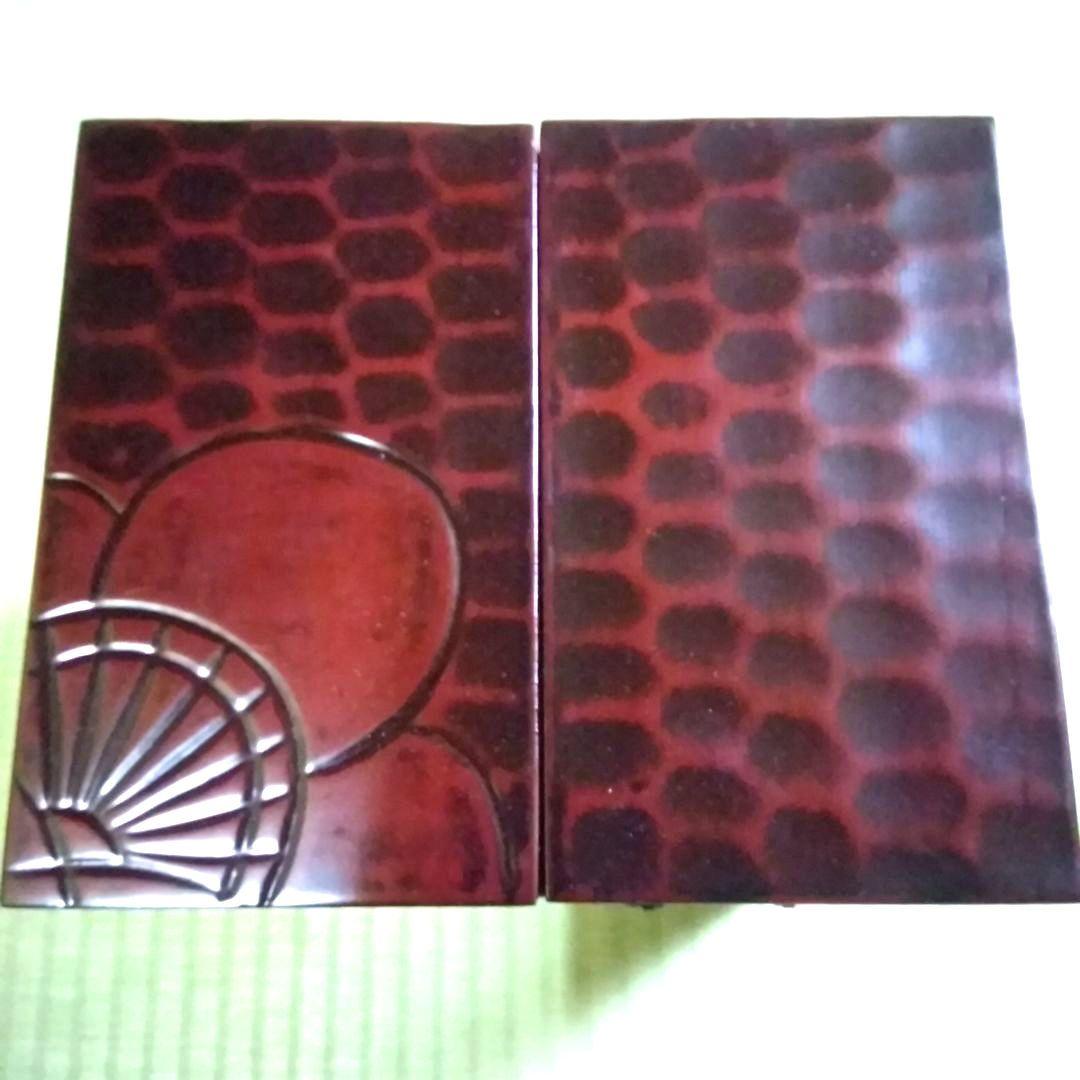 からくり箪笥・【新品・未使用】からくり三段・四ツ引箪笥(加賀梅彫り)