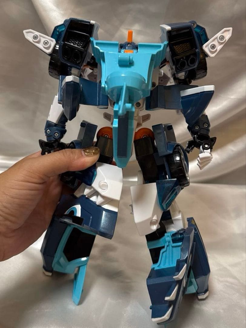 ミニフォース アニマルトロン 変身フィギュア　ジョースコップ レオコップ