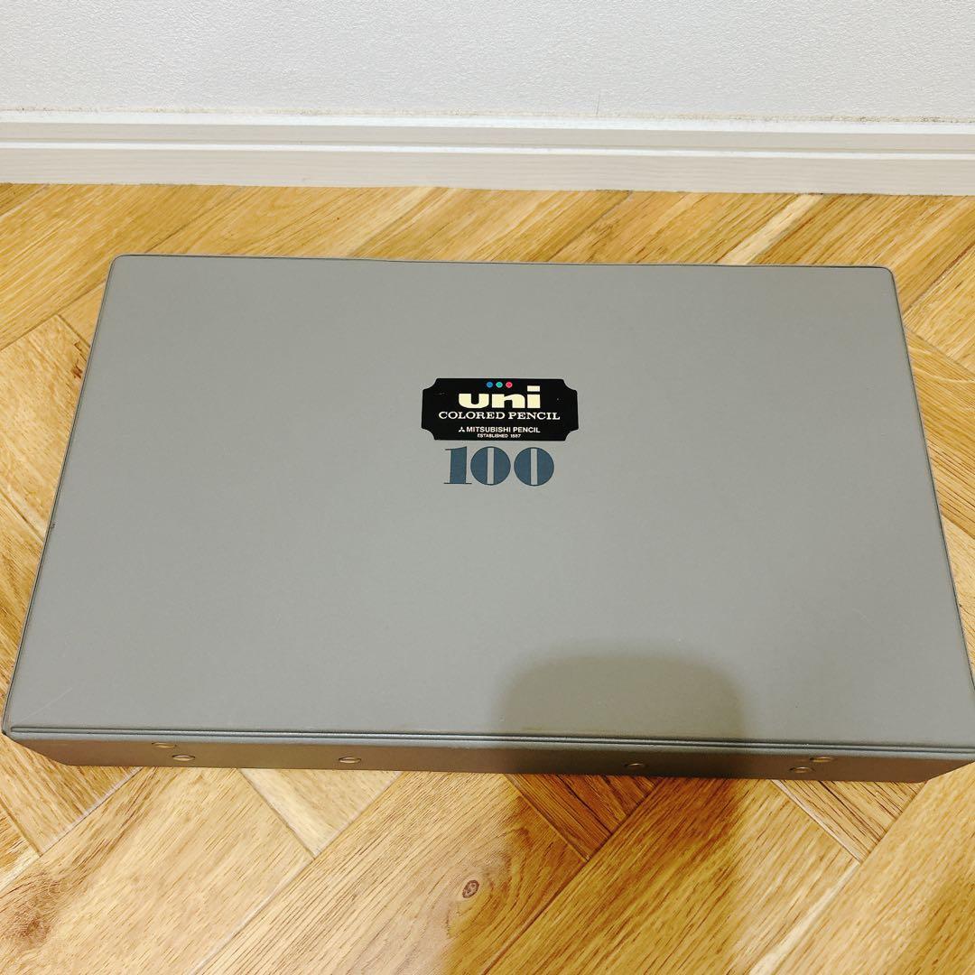 【未使用品】三菱鉛筆 色鉛筆 Uniカラー 100色