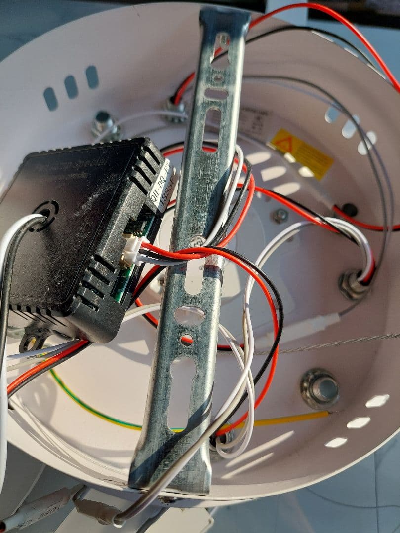 【B-63】北欧リングデザインLED シーリングファンライト