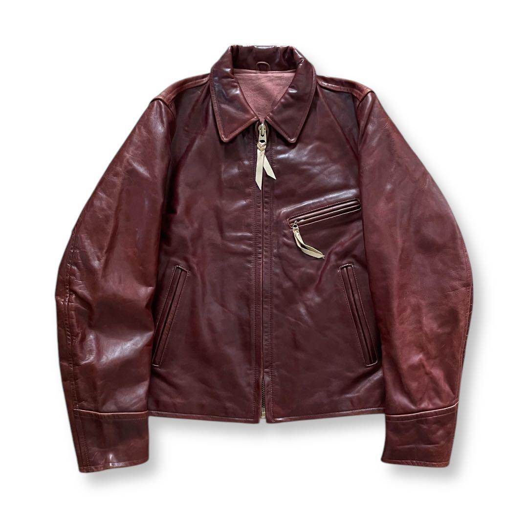 Vintage Leather Jacket ステアハイド 肉厚 TALON
