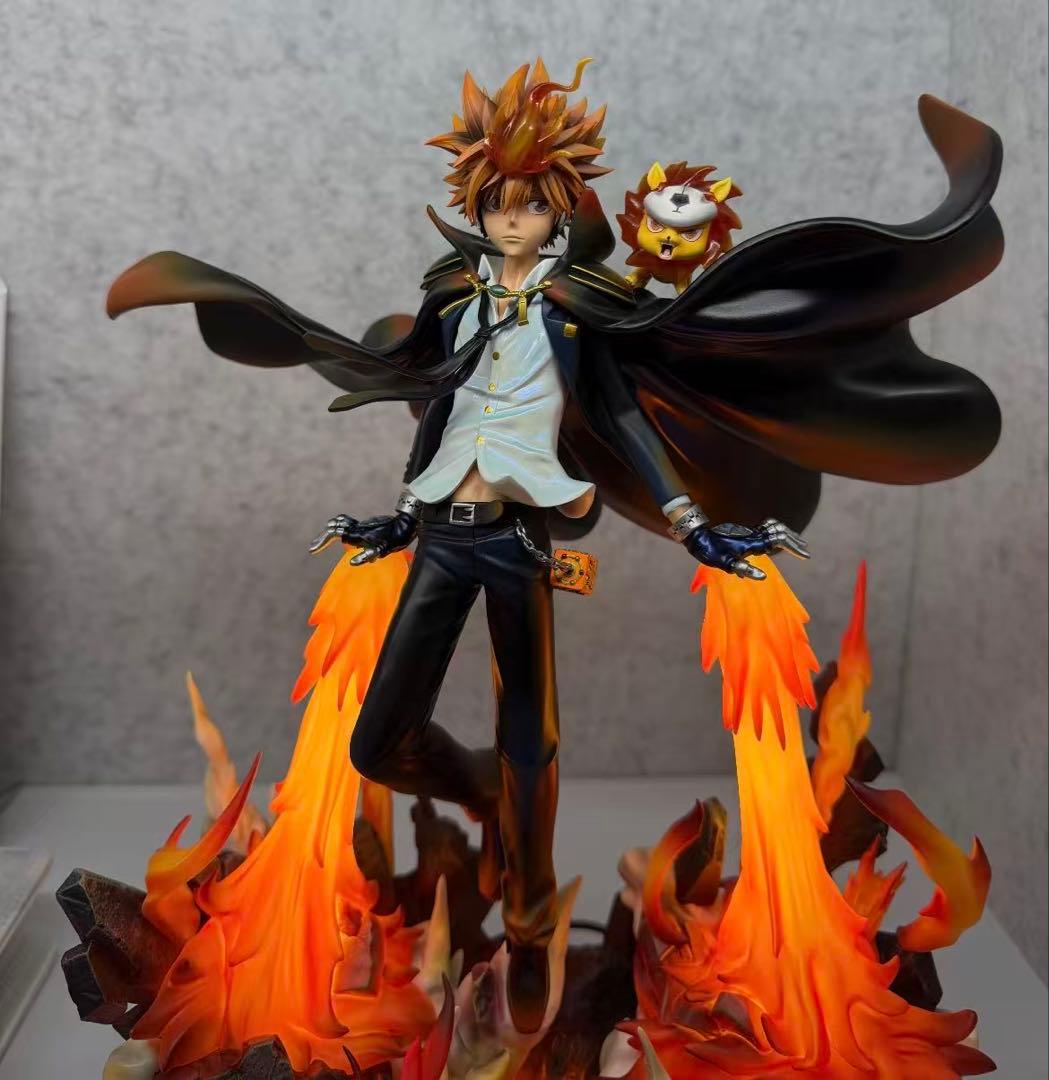 家庭教師ヒットマンREBORN! 沢田綱吉 ①① ガレージキット ガレキ スタチ