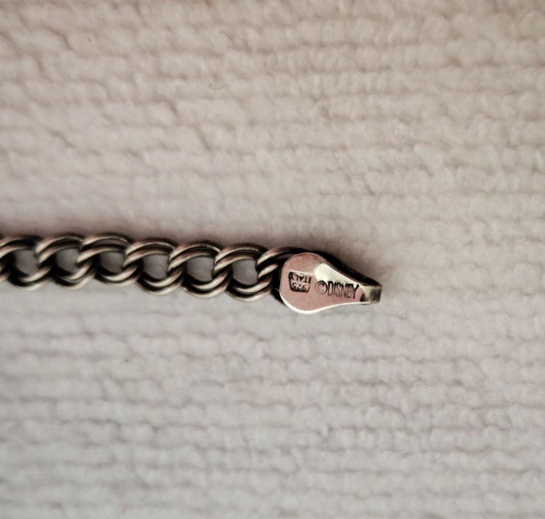 DISNEY　くまのプーさん　ブレスレット　925 ITALY　レア