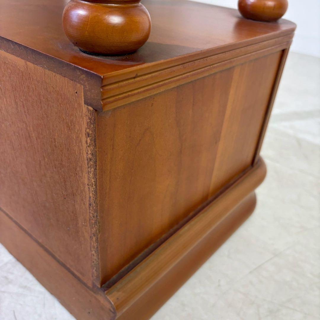 アンティーク調　クラシック　電話台　スモールキャビネット　サイドテーブル