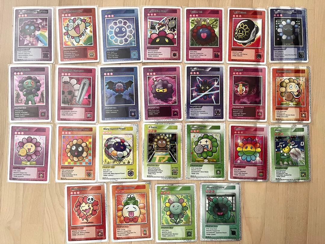 村上隆　 【R】 全種25枚 ENG 108フラワーズ