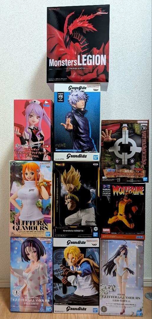 【アルベド/五条/サボ/ゴジータ他】プライズ10体セットまとめ売り