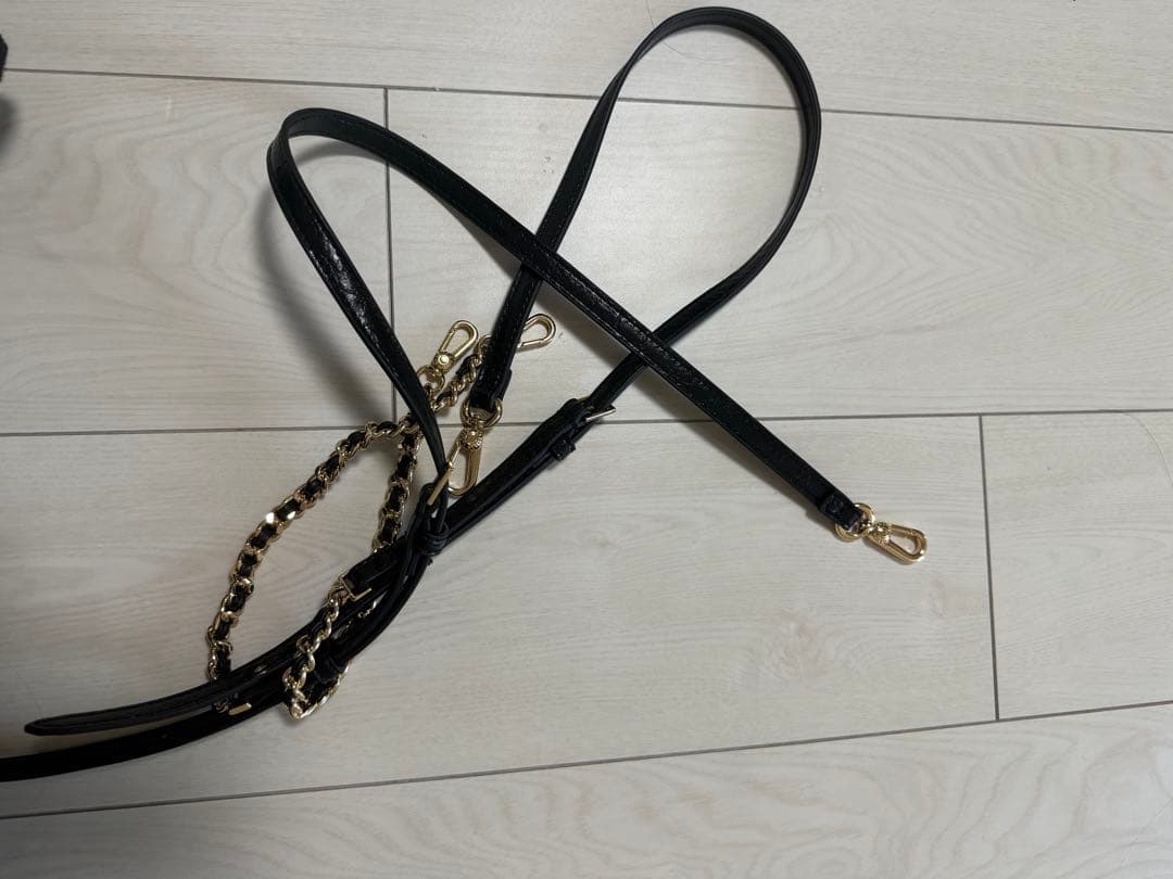 CHARLES&KEITH Duoドゥオ チェーンハンドルツーウェイバックパック