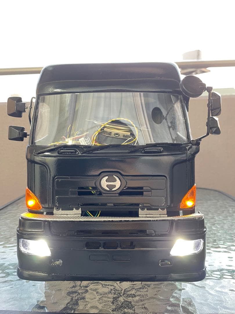 タミヤ1/14 日野プロフィア ダンプアクチュエーター付きフルオペ　ムネトラ