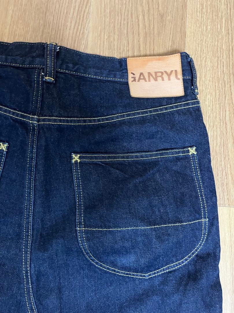 GANRYU 2014サルエルデニム サイズL
