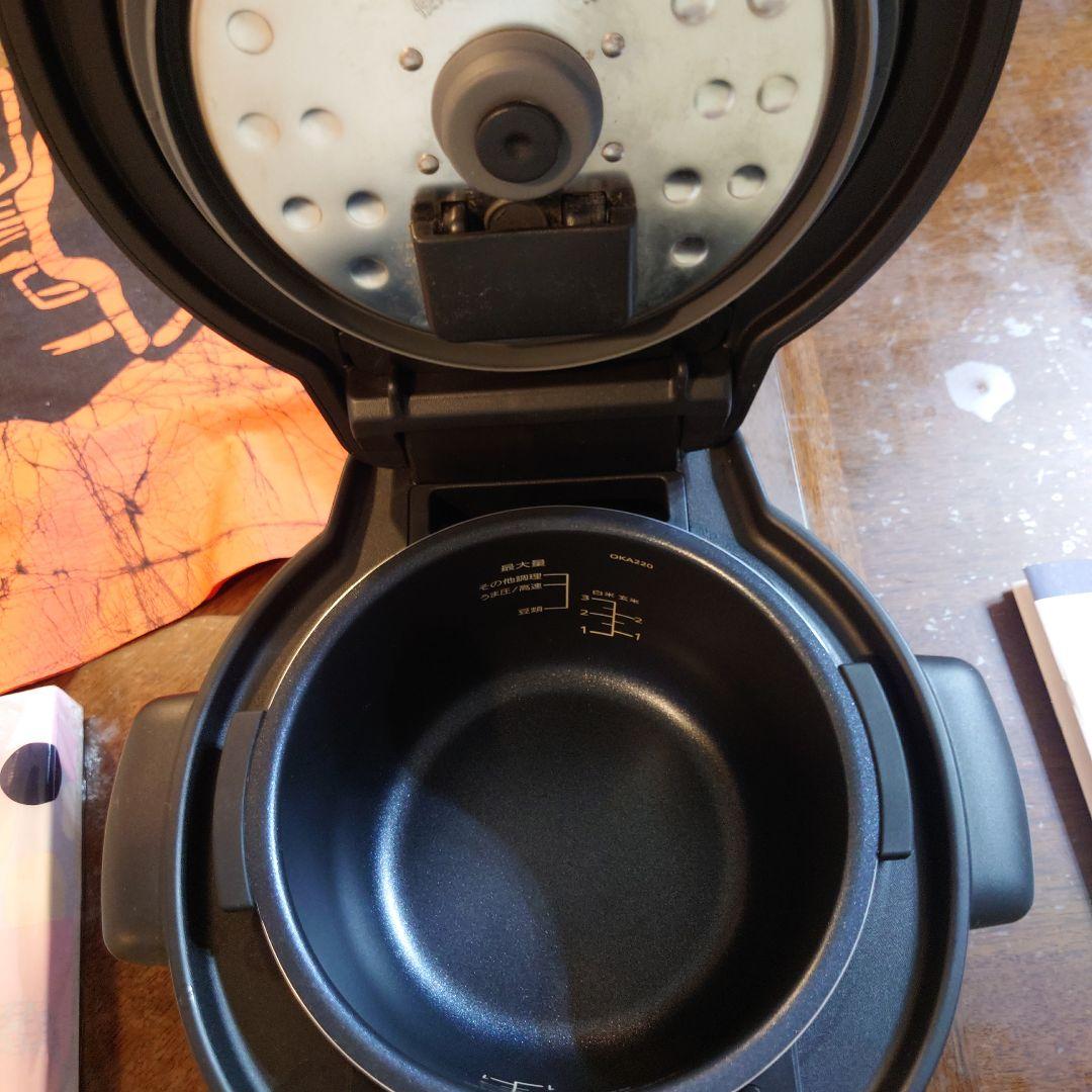 TIGER 電気圧力鍋 COK-B220 2.2L マットブラック