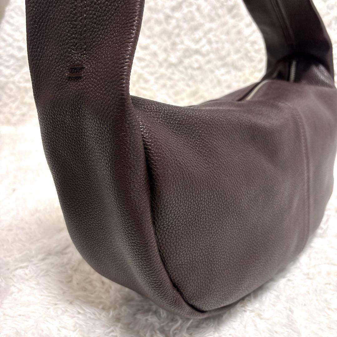 【未使用級】TODAYFUL レザー ショルダーバッグ ブラウン系