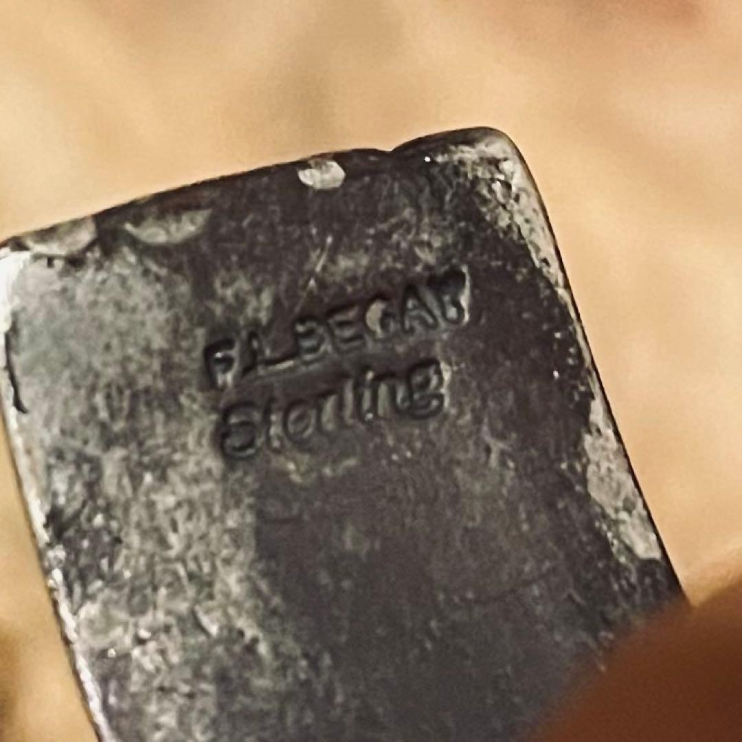 フランシス·ビゲイ作 シルバー バングル ナバホ インディアンジュエリー