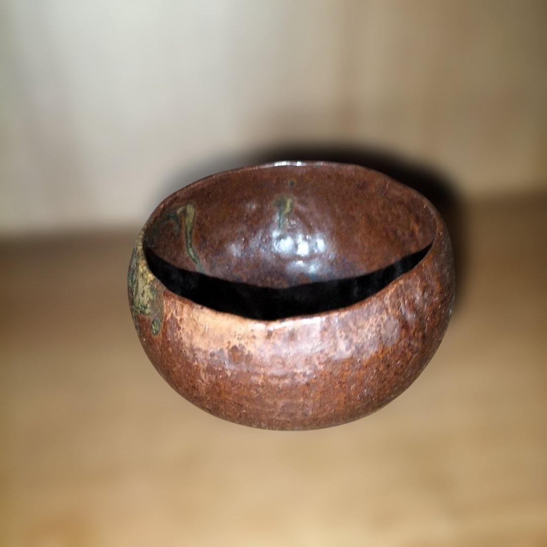 茶碗 自然な質感 茶色
