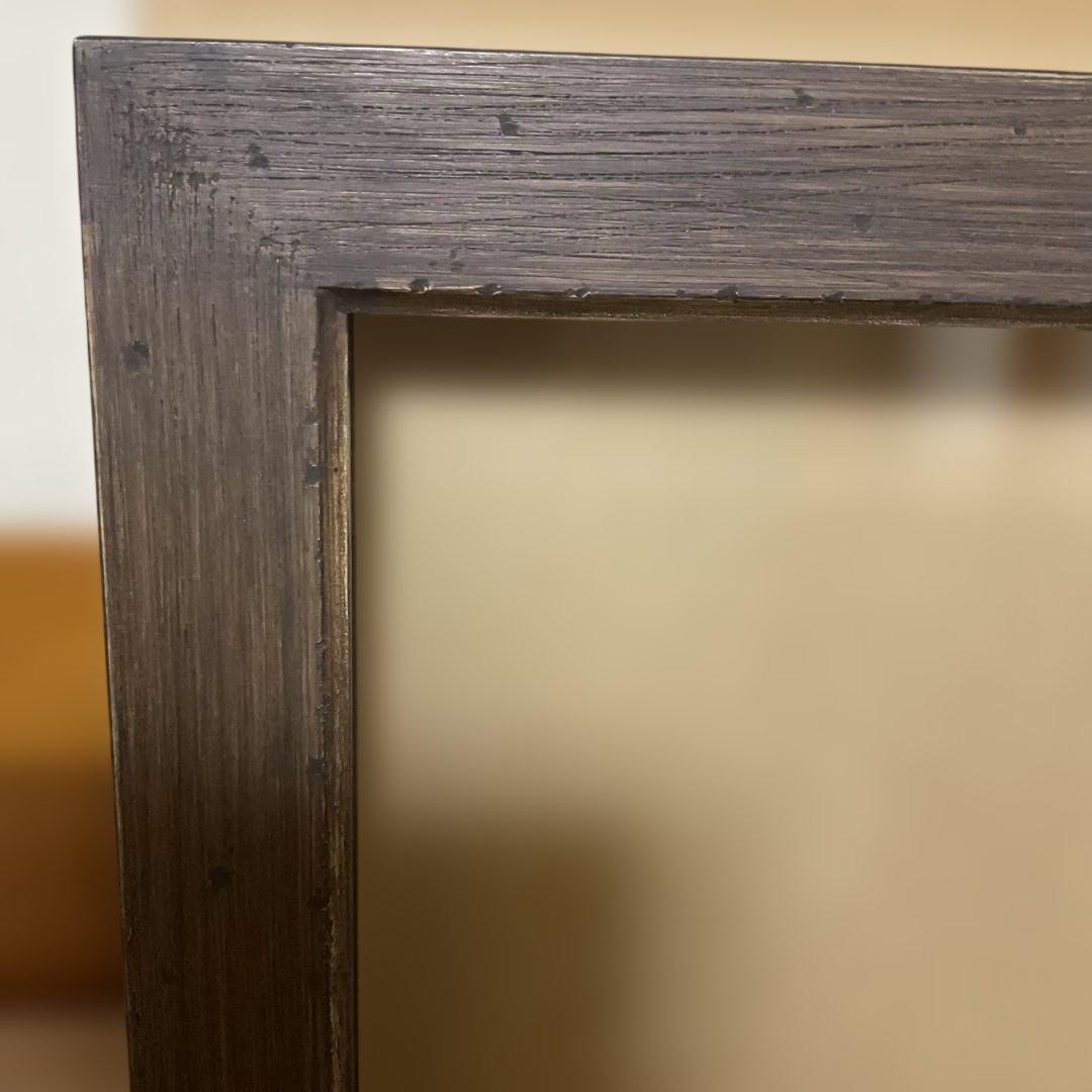 ダークブラウン木製油彩額縁　B1サイズ