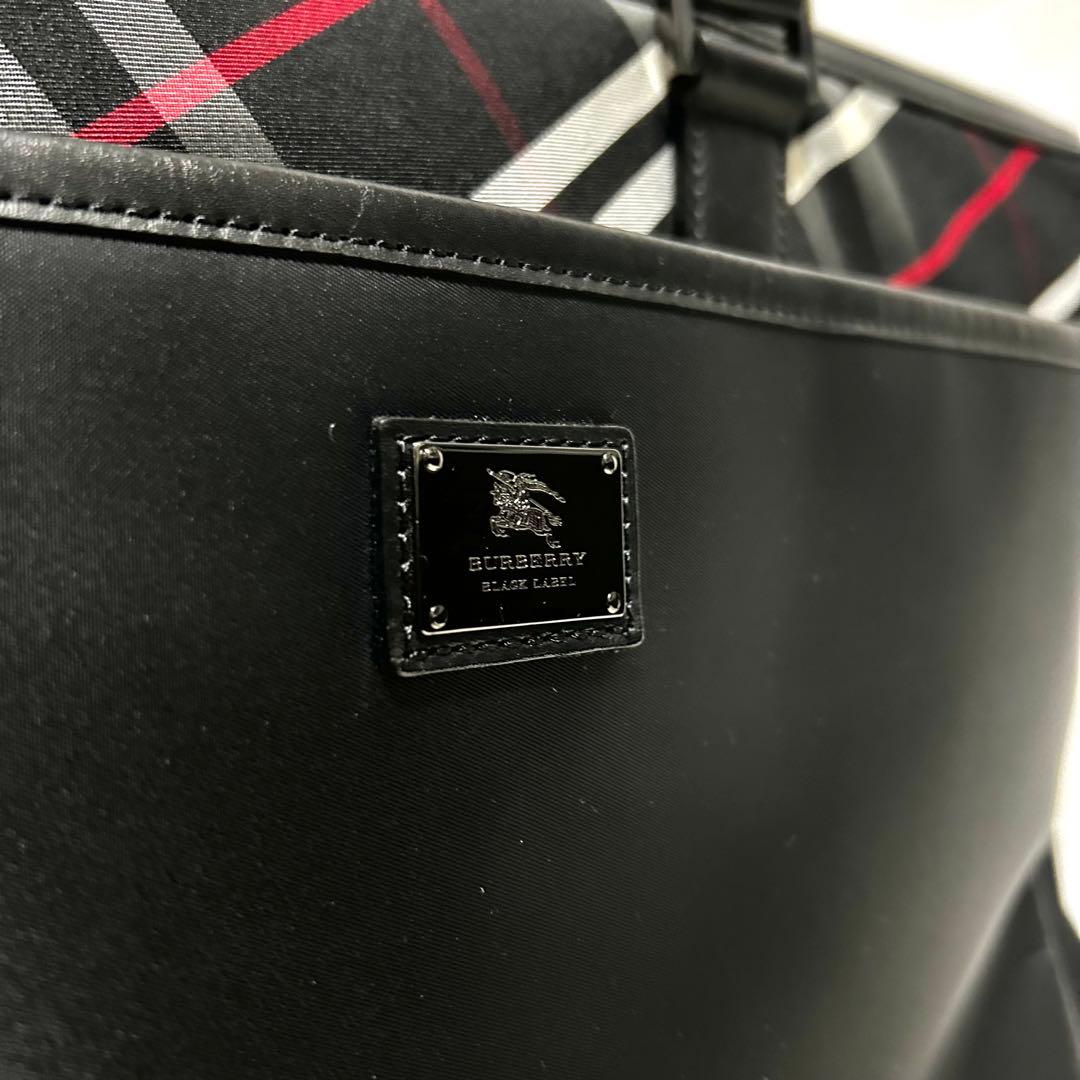 未使用級　バーバリーブラックレーベル　ブリーフケース　2way ショルダーバッグ