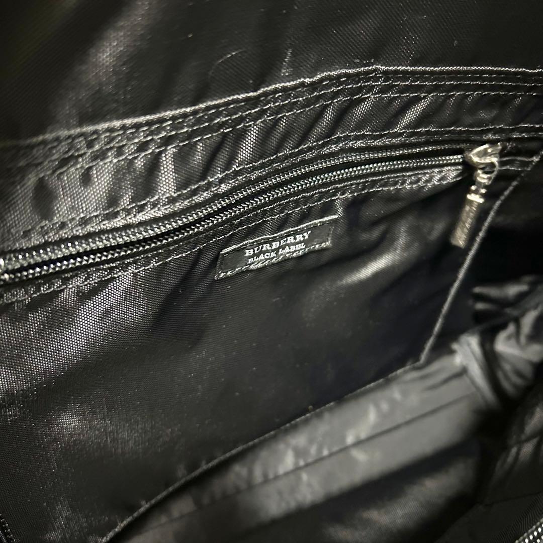 未使用級　バーバリーブラックレーベル　ブリーフケース　2way ショルダーバッグ