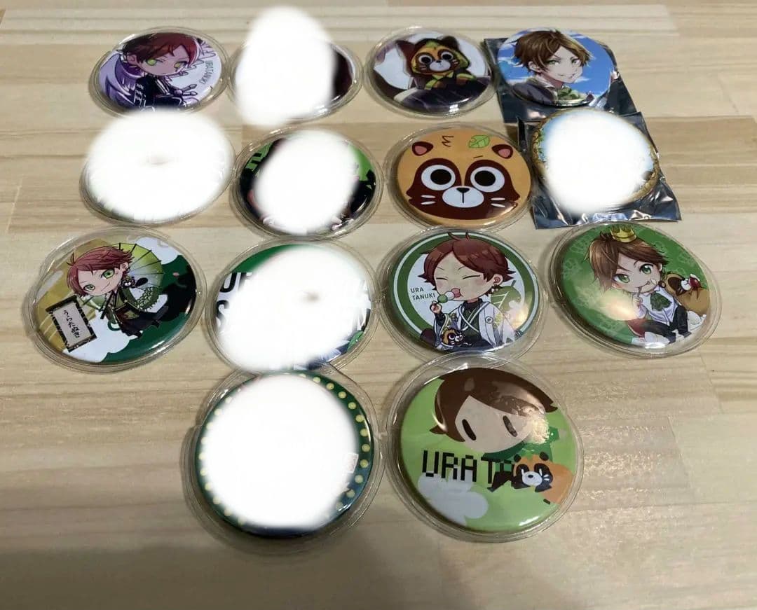 浦島坂田船 AtR XYZ 缶バッジ まとめ