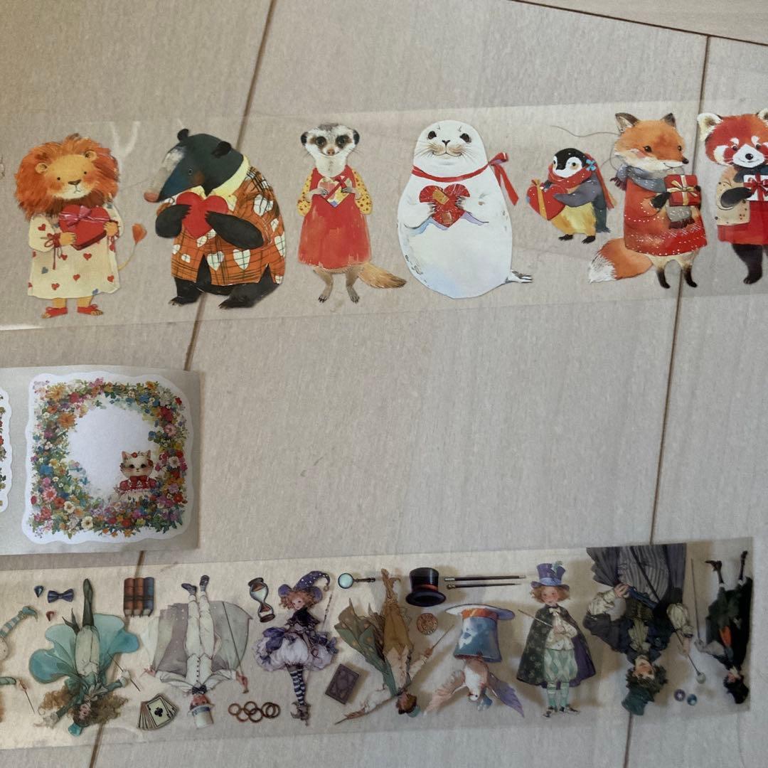 みっちさん被り無しデザインペーパー35種類(非売品入り)とPETマステセット