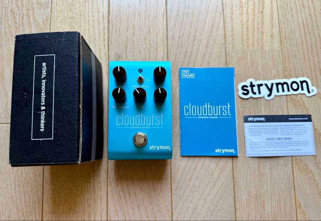 Strymon cloudburst ストライモン　リバーブ