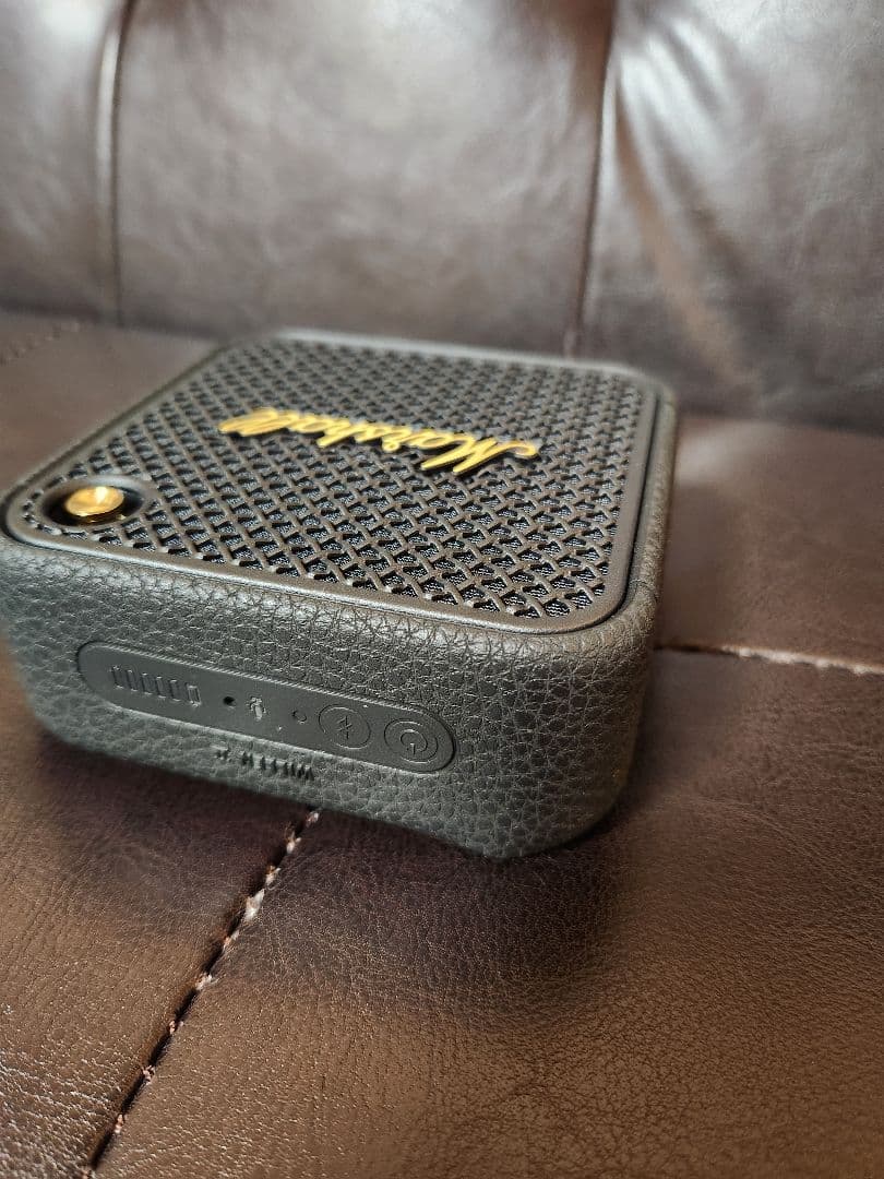 マーシャル　willen2　ポータブルスピーカー ブラック&ブラス