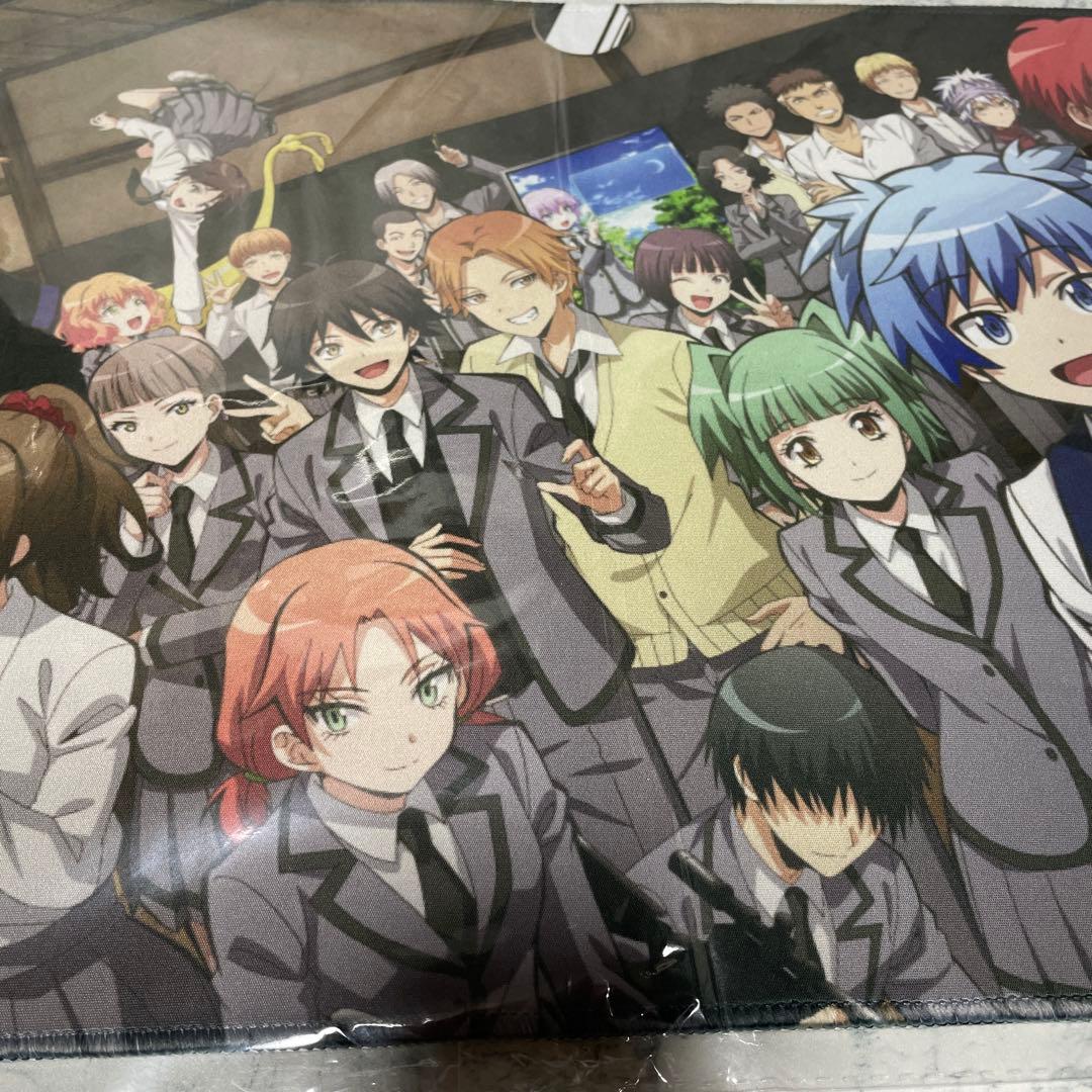 暗殺教室　デスクマット　フジテレビ　再放送エンディング　赤羽業　潮田渚　10周年