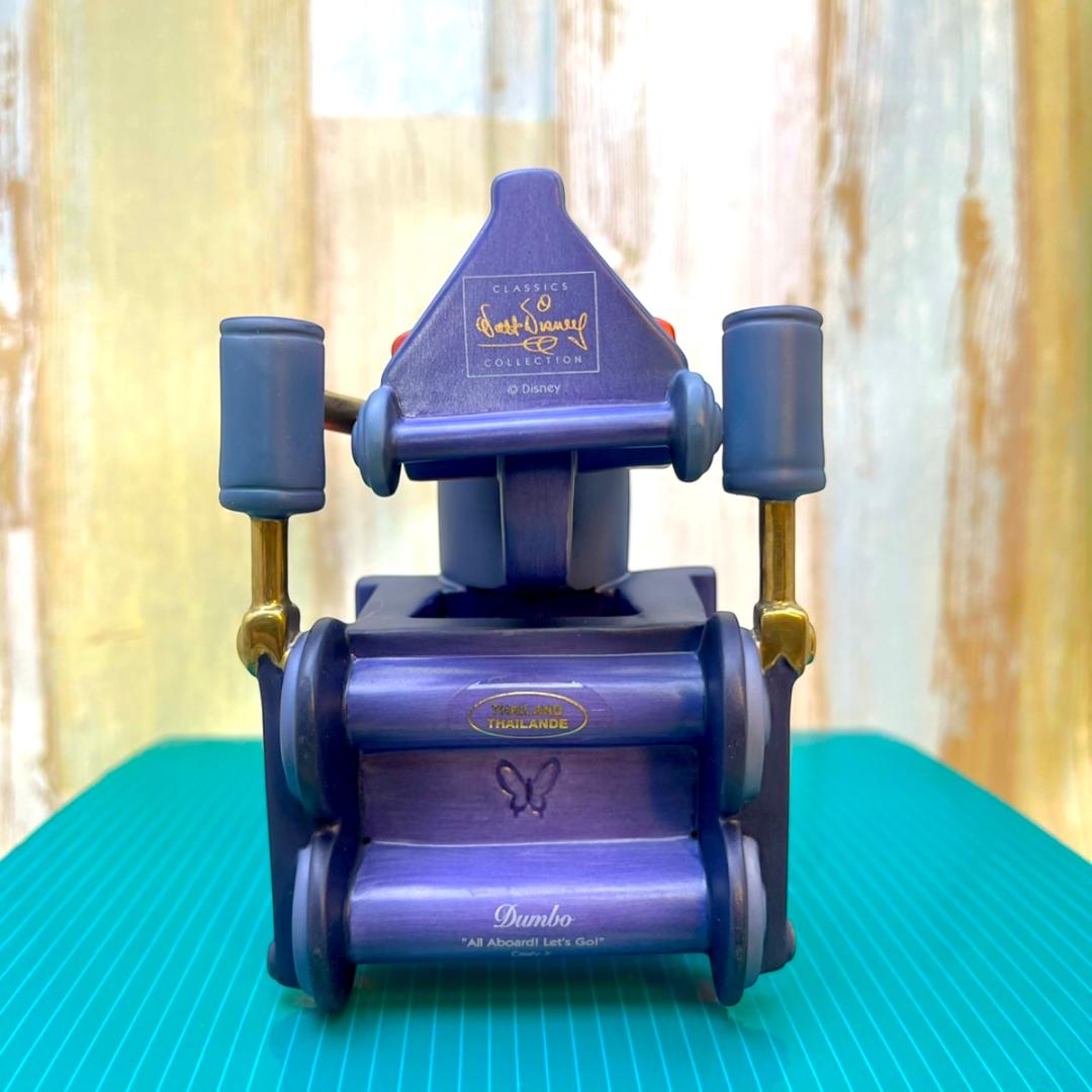 WDCC ダンボ 象 DUMBO ケイシー・ジュニア 汽車 陶器製 フィギュア