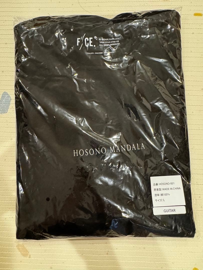 細野晴臣　HOSONO MANDALA Tシャツ L ブラック