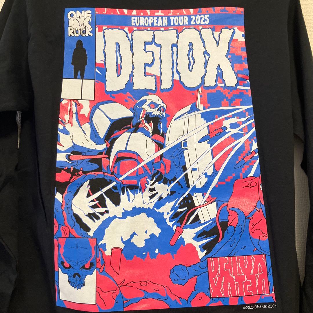 ONE OK ROCK DETOX ヨーロッパ 海外グッズ ロンT Sサイズ