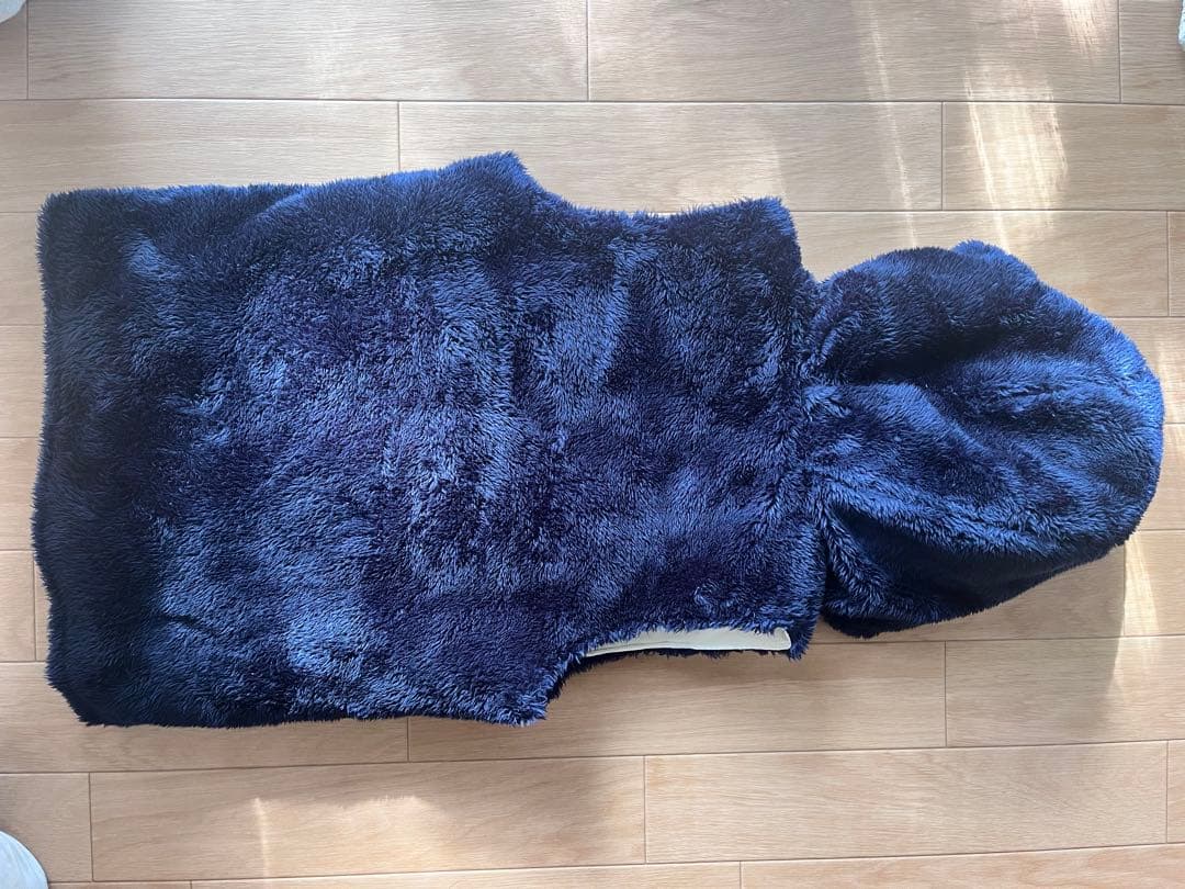 Beams Golf フリースベスト ネイビー　ホワイト Ｍ