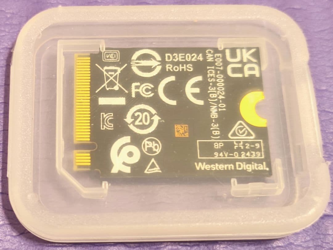 【新品未使用】SN740 2230 2TB NVMe SSD